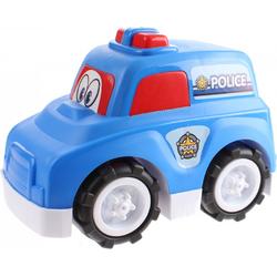 Lets Play Tekenfilmauto Politiewagen 30 Cm Jongens Blauw/wit